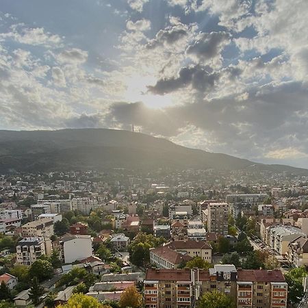Stylish Studio, Skopje Centre - Private Parking - Panoramic Views Exterior foto